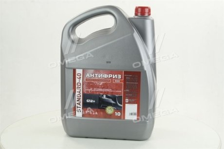 Антифриз G12+ STANDARD-40 LONG LIFE Червоний (9 кг) <ДК> Дорожня-карта 48021034705