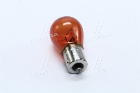 Лампа указателей поворотов и стоп-сигналов оранж. BA15s Amber 12V P21W <ДК> Дорожня-карта DK-12V21W_BA15s Ambe