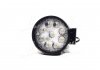Фара LED кругла 27W, 9 ламп, 5D <ДК> Дорожня-карта DK.275D-R (фото 1)