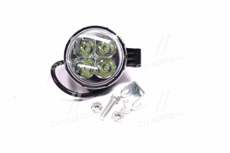 Фара LED круглая 12W, 4 лампы, узкий луч <ДК> Дорожня-карта DK B2-12W-A