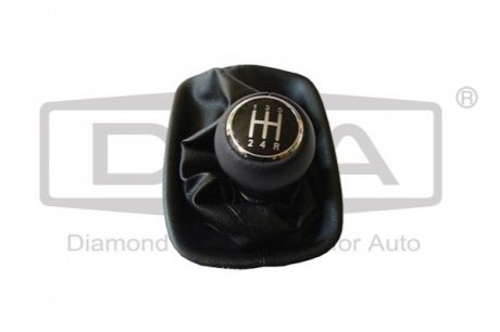 Рукоятка черная без пыльника штока выбора передач 5 ступ Audi A6 (97-05) DPA 77111640602