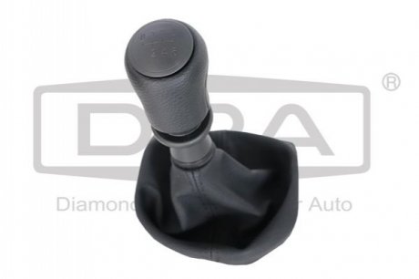 Рукоятка чорна з пильником штока вибору передач 6 ступ VW T6 (15-) DPA 77111642902 (фото 1)