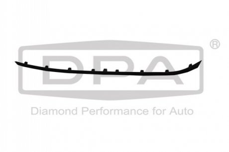 Накладка переднего бампера правая Audi A3 (12-) DPA 88071818102
