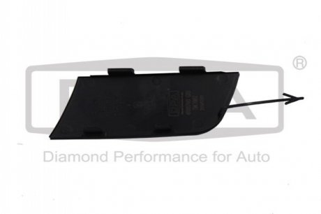 Кришка буксирного вуха переднього бампера (права) (грунт)) Audi A6 (04-11) DPA 88071820802 (фото 1)