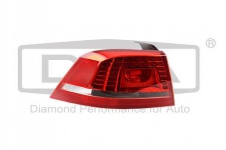 Ліхтар лівий зовнішній LED VW Passat (10-14) DPA 99451286002 (фото 1)