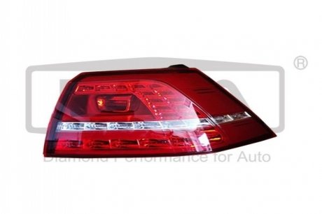 Ліхтар правий зовнішній LED VW Golf (12-) DPA 99451800202