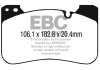 Колодки EBC DP42331R (фото 1)