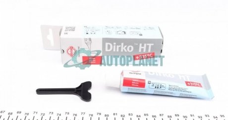 Герметик Dirko HT (-60°C +315°C) 70мл (сірий) ELRING 036.164