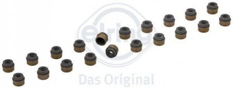 Сальник клапана (впуск/випуск) BMW 3 (E90)/5 (E60) 04-11 (к-кт 20шт).) S65 ELRING 714.190 (фото 1)