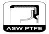 Сальник 48 x 76,2 x 10,3 ASW S PTFE / ACM ELRING 942990 (фото 1)