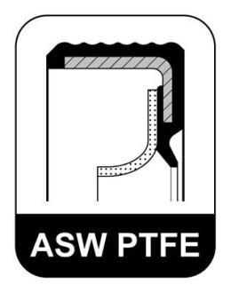 Сальник 48 x 76,2 x 10,3 ASW S PTFE / ACM ELRING 942990