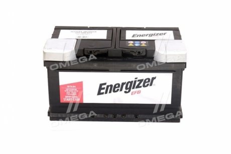 Аккумулятор 75Ah-12v EFB (315х175х175), R, EN730 Energizer 575 500 073 (фото 1)