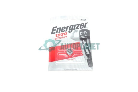 Батарейка Panasonic (3V) Energizer CR-1220 (фото 1)