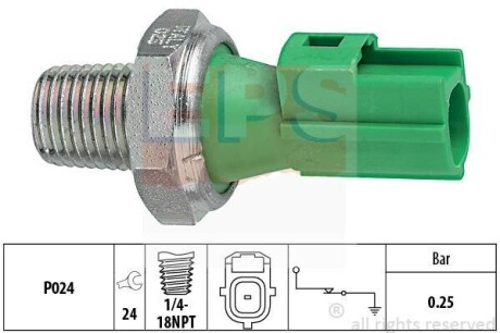 Датчик тиску масла Ford Mondeo,Tourneo,Transit 1.8-2.0 00- EPS 1.800.146