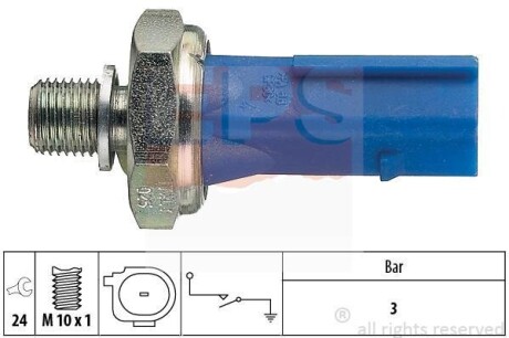 VW датчик тиску мастила VW 2.0 12- (синій) EPS 1.800.212
