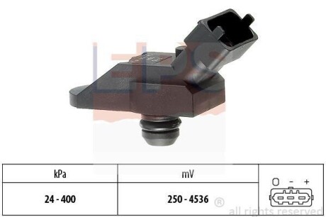 Датчик тиску повітря впускного колектора BMW 3 (E46), 5 (E39) EPS 1.993.115