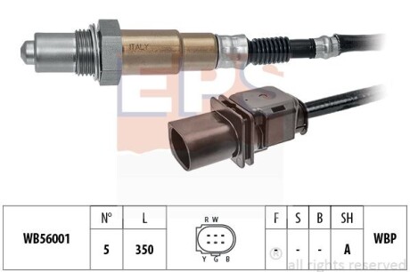 Лямбда-зонд Renault 1.6dCi/Nissan 1.6dCi EPS 1.998.389