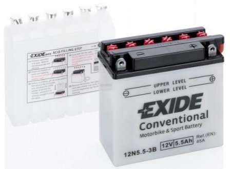 Аккумулятор EXIDE 12N5.5-3B