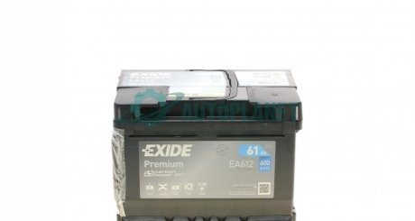 Акумулятор EXIDE EA612 (фото 1)