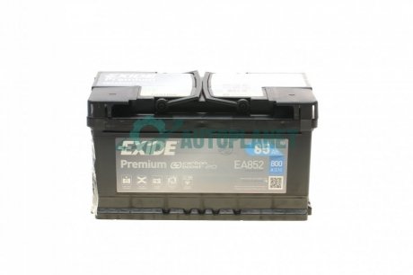 Акумуляторна батарея 85Ah/800A (315x175x175/+R/B13) Premium EXIDE EA852