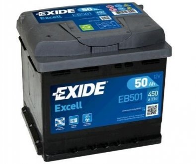 Стартерная батарея (аккумулятор) EXIDE EB501