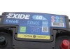 Акумуляторна батарея 60Ah/540A (242x175x175/+R/B13) Excell EXIDE EB602 (фото 2)