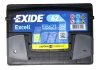 Акумуляторна батарея 62Ah/540A (242x175x190/+L/B13) Excell EXIDE EB621 (фото 2)