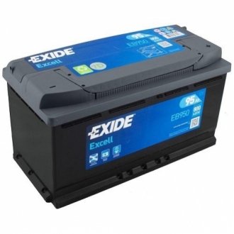 Аккумулятор EXCELL 12V/95Ah/800A (R+) (353х175х190) EXIDE EB950 (фото 1)