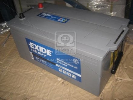 Акумуляторна батарея 235Ah/1300A (514x279x240/+L/B00) Professional Power HDX EXIDE EF2353 (фото 1)