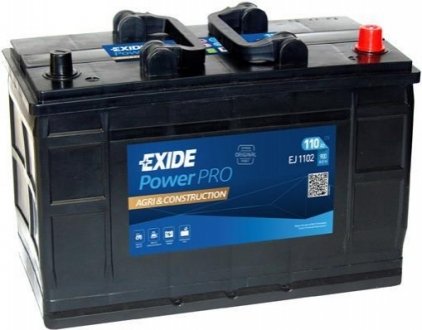Стартерная батарея (аккумулятор) EXIDE EJ1102 (фото 1)