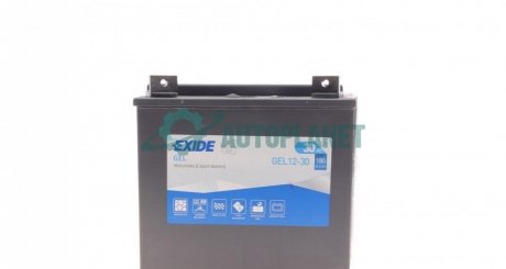 Стартерна батарея (акумулятор) EXIDE GEL12-30