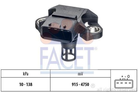 Датчик тиску повітря FACET 10.3320