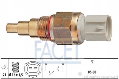 Датчик вмикання вентилятора FACET 7.5109 (фото 1)