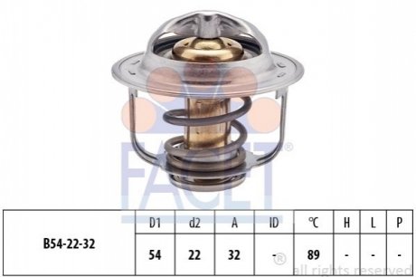 Термостат FACET 7.8298S (фото 1)