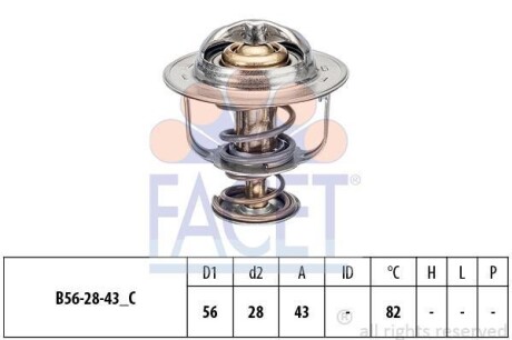 Термостат FACET 7.8413S