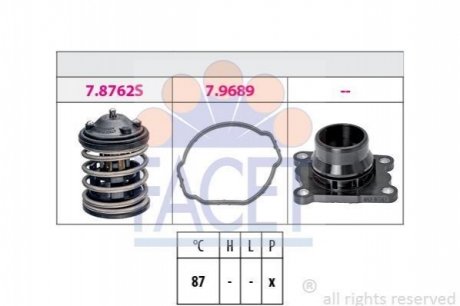 Термостат FACET 7.8762K