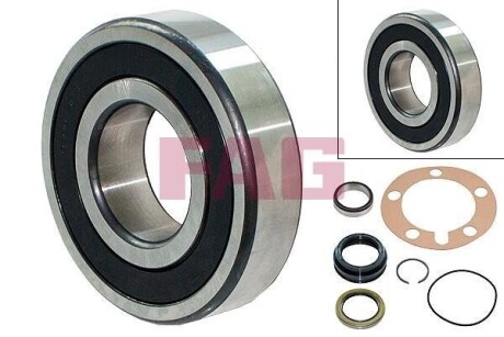 Підшипник маточини (задньої) Toyota Hilux 2.5/3.0D 05- (к-кт) FAG 713 6184 00