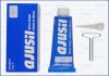 Герметик силіконовий AJUSIL 75 ml (-60 до +300 °С) Ajusa FAG 75000200 (фото 1)