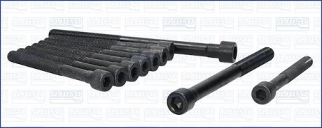 Комплект болтів ГБЦ HYUNDAI Elantra, Tucson 1.6-2.0i (00-10)/ KIA Cerato, Sportage 2.0i (04-) (8шт+ 2шт) Ajusa FAG 81020800