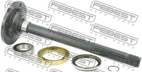 Піввісь перед Прав. (28z L376mm) L200/PAJERO SPORT II-III 2.5 DI-D 4WD 05-15- FEBEST 0412-KB4FRH