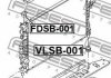 Втулка кріплення радіатора FEBEST FDSB-001 (фото 2)