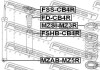 Опора амортизатора заднього C-Max/Focus/Kuga/S40 03-19 FEBEST FSS-CB4R (фото 2)