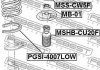 Прокладка пружины подвески FEBEST PGSI-4007LOW (фото 2)