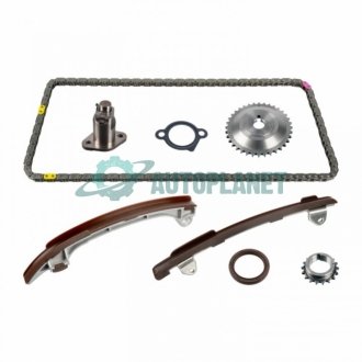 Комплект ланцюга ГРМ Toyota Avensis/Camry 00-09 (ланцюг/натяжник/шестерня) FEBI BILSTEIN 175010