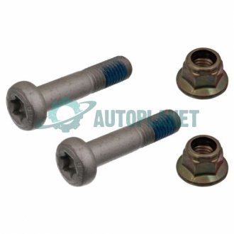 Болт ричага 2шт з гайками FEBI BILSTEIN 24389