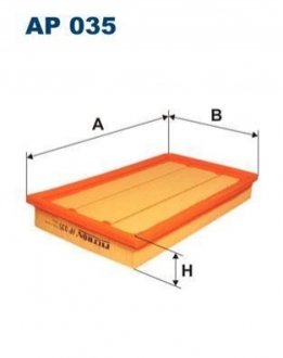 Фильтр воздуха FILTRON AP035/9