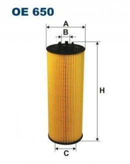Фильтр масляный FILTRON OE 650/3