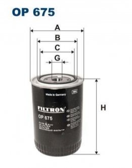 Фильтр масляный FILTRON OP 675/1