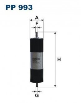 Фильтр топлива FILTRON PP 993