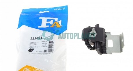 Кронштейн кріплення глушника Renault Laguna 1.9/2.0/2.2 dCi 01- (гумометалевий) Fischer Automotive One (FA1) 223-931
